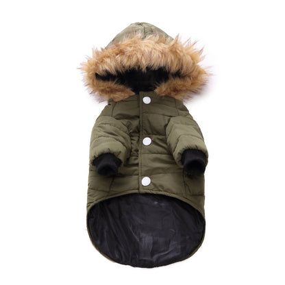 Winter Pet Jacket - Stylish and Warm Clothing for Your Furry Friend