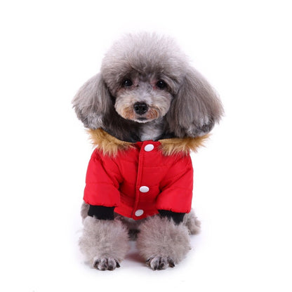 Winter Pet Jacket - Stylish and Warm Clothing for Your Furry Friend