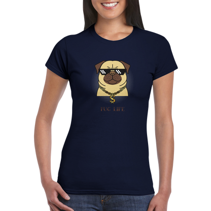 Pug Life, Classic Women's Crewneck T-shirt