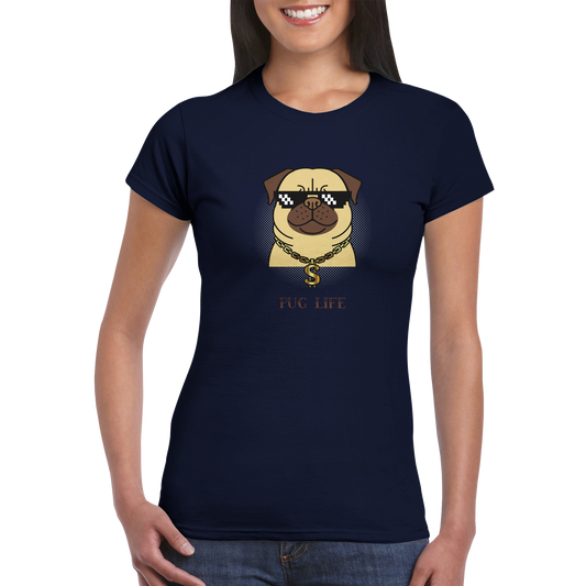 Pug Life, Classic Women's Crewneck T-shirt