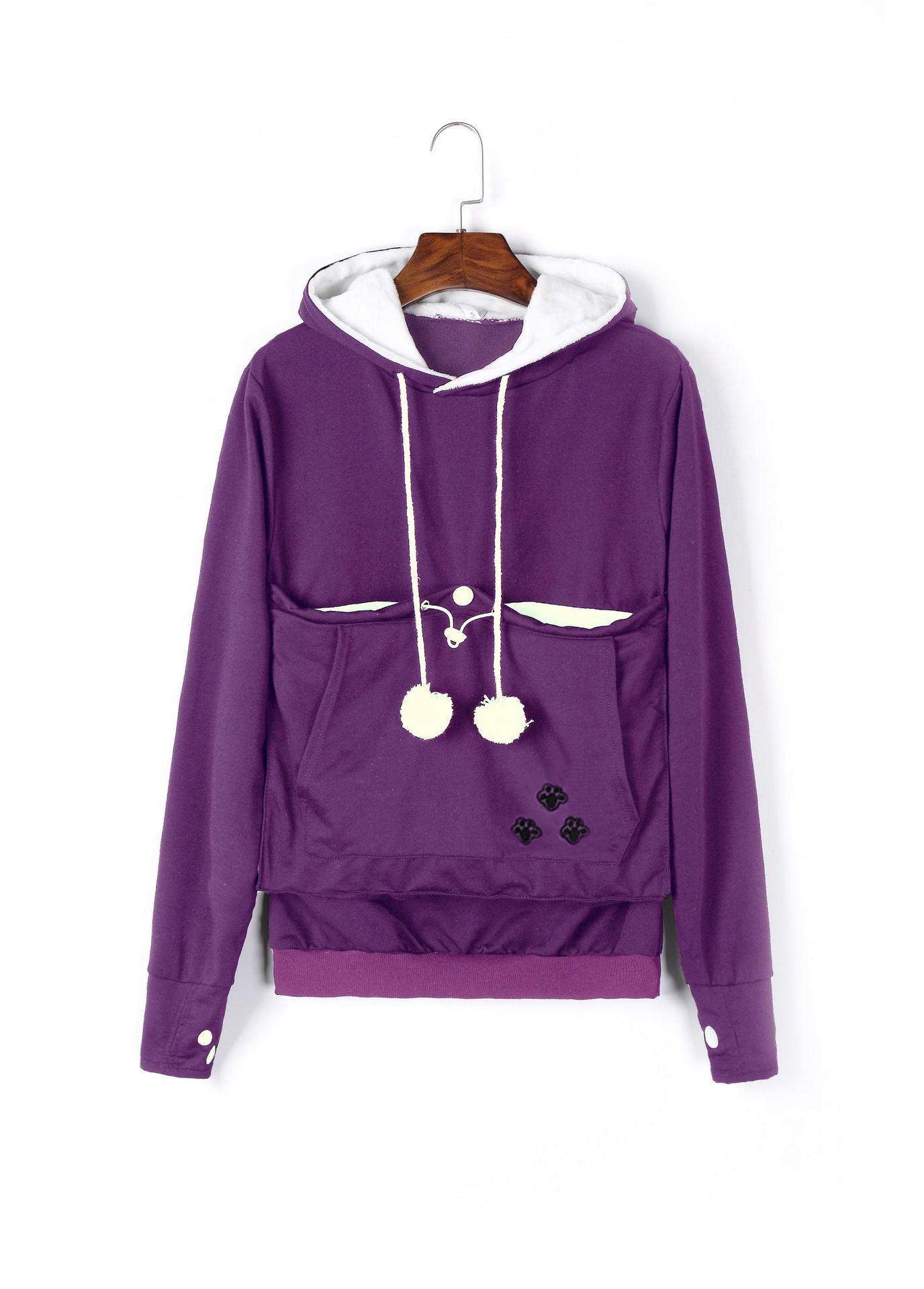 Cute Hoodies With Pet Pocket For Cat or Dog