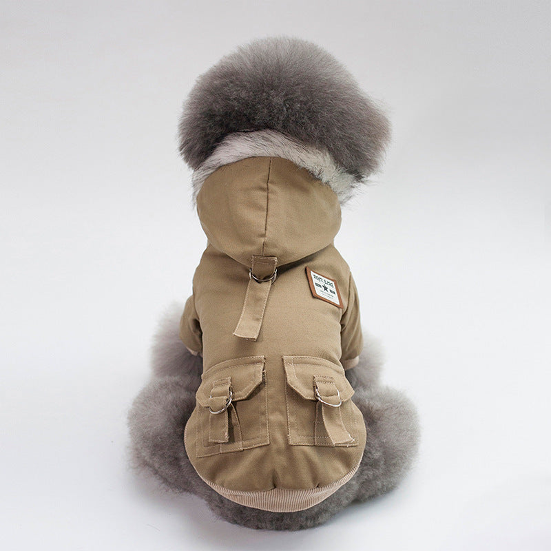 Premium Dog Winter Jacket with Hoodie -  Warm Pet Coat