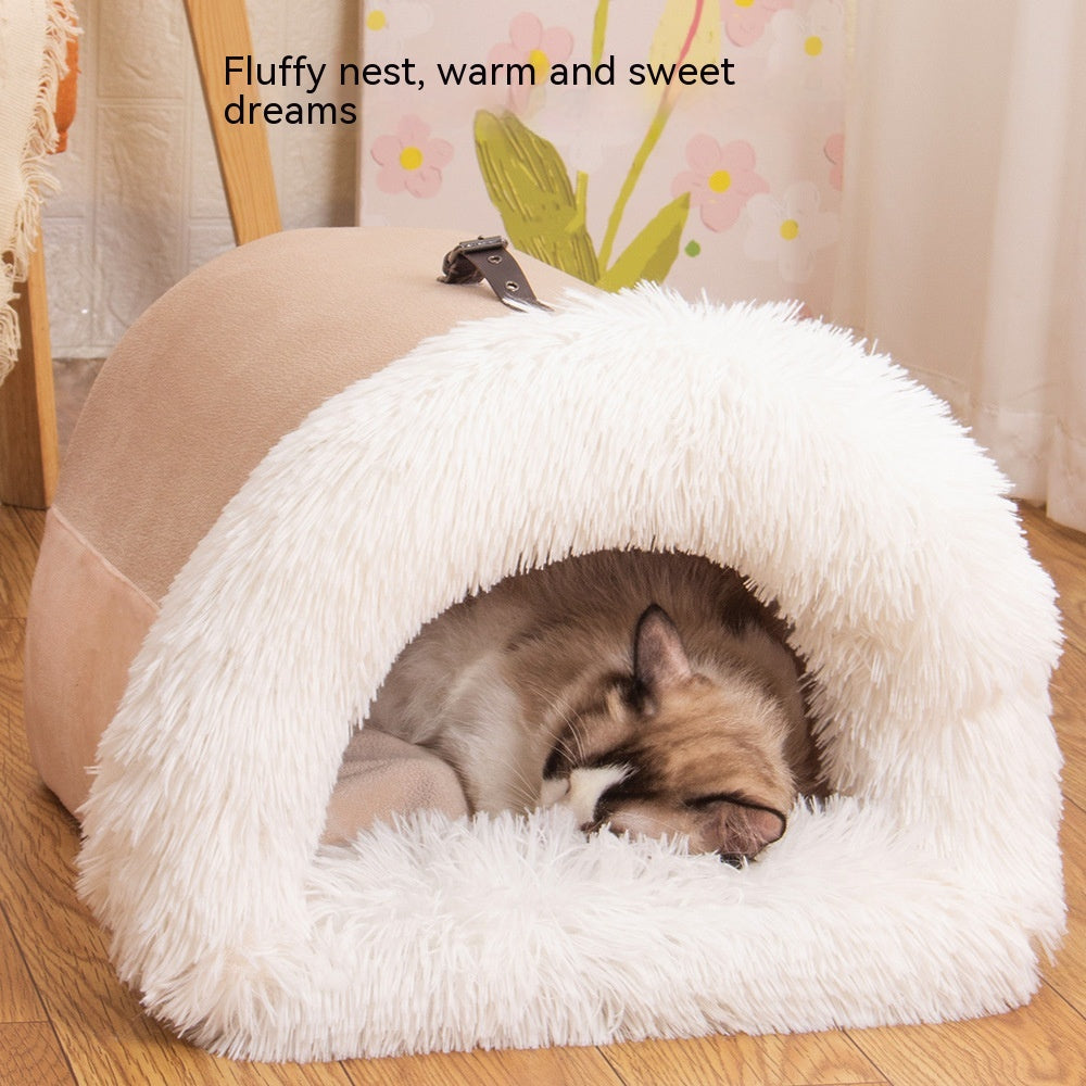 Portable Splicing Pet Bed - Warm and Travel-Friendly