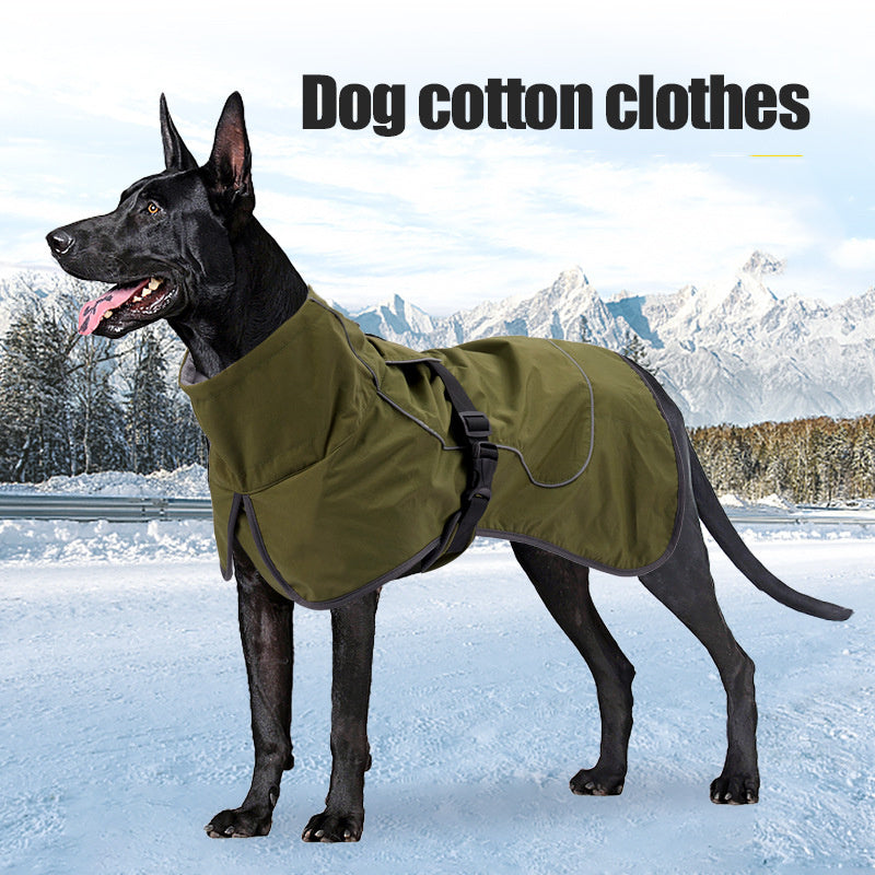 Winter Warm Snow proof Clothing for Medium and Large Dogs - Stylish Pet Apparel