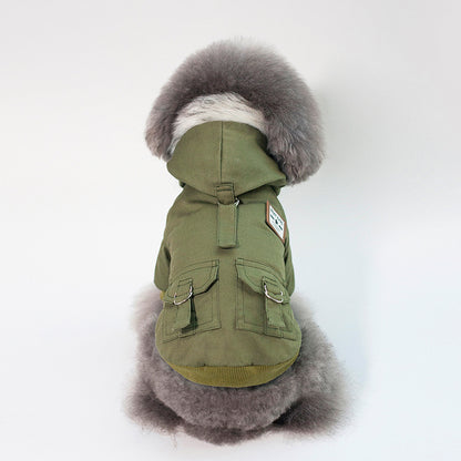 Premium Dog Winter Jacket with Hoodie -  Warm Pet Coat