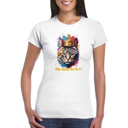 Royal cat, Classic Women's Crewneck T-shirt