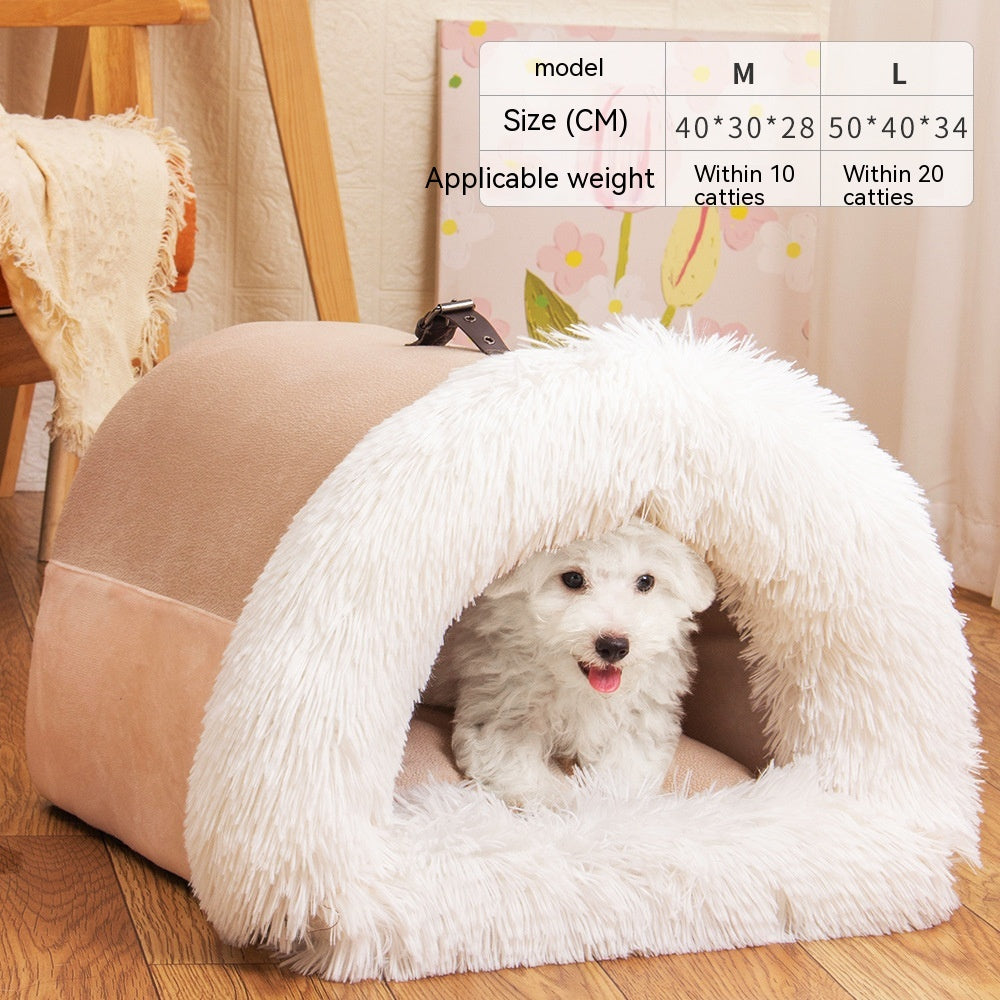 Portable Splicing Pet Bed - Warm and Travel-Friendly