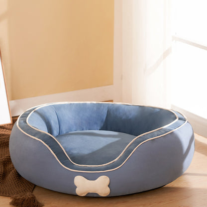 Soft Winter Pet Bed - Warm Cat & Dog Sofa for Small to Medium Pets