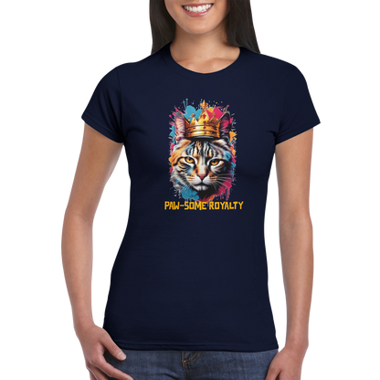 Royal cat, Classic Women's Crewneck T-shirt