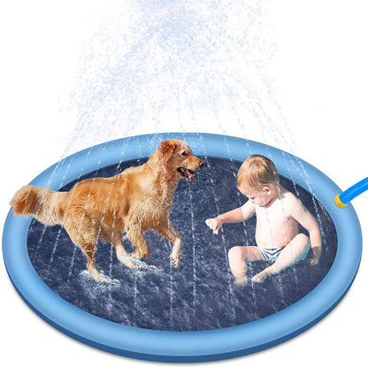 Non-Slip Splash Pad for Kids and Pets