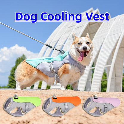 Summer Pet Dog Cooling Vest Heat Resistant