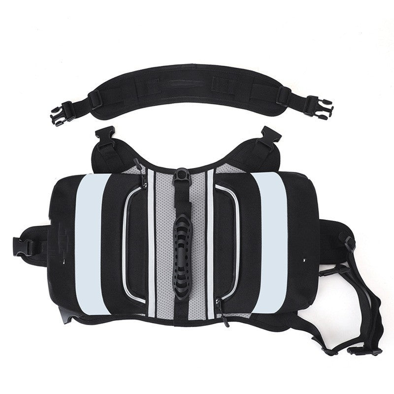 Large Outdoor Dog Backpack - Durable Hiking Gear for Dogs