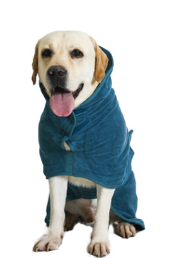 Absorbent Pet Bathrobe Waist-wrapped