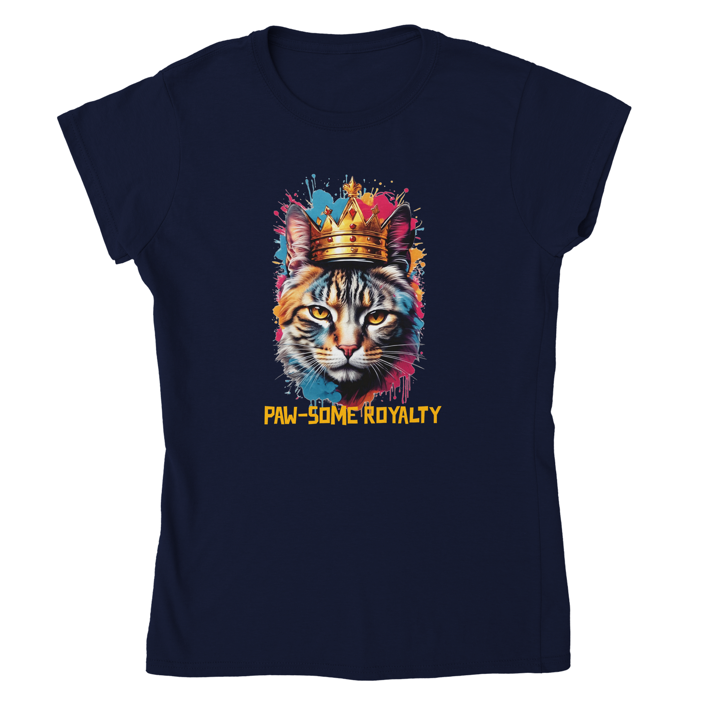 Royal cat, Classic Women's Crewneck T-shirt