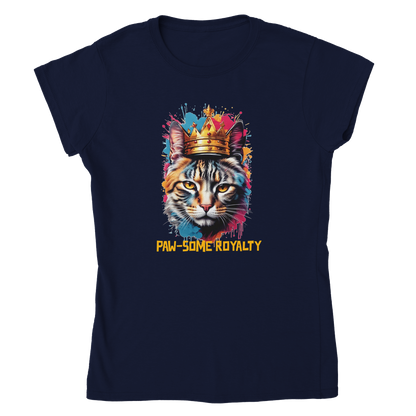 Royal cat, Classic Women's Crewneck T-shirt