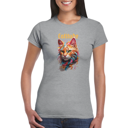 Catitude, Classic Women's Crewneck T-shirt