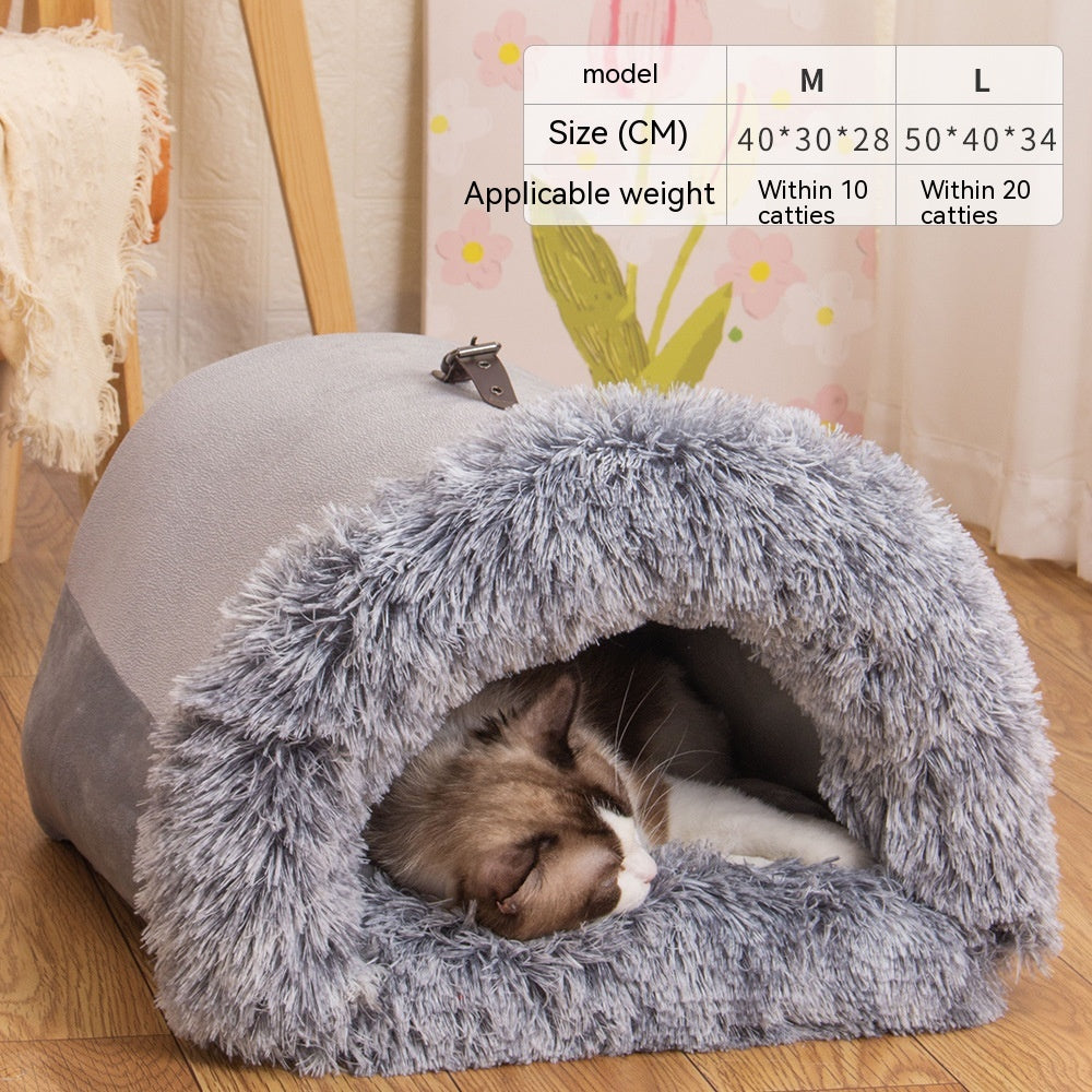 Portable Splicing Pet Bed - Warm and Travel-Friendly